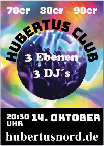 Tickets für Hubis Dance Club am 14.10.2023 - Karten kaufen